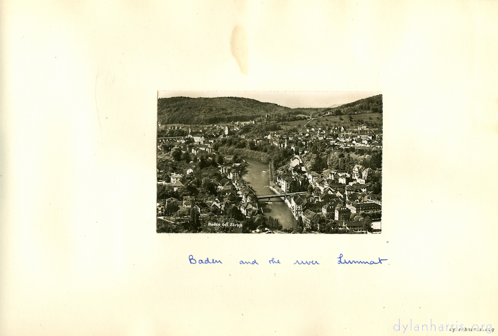 image: Baden and the river Lummat.