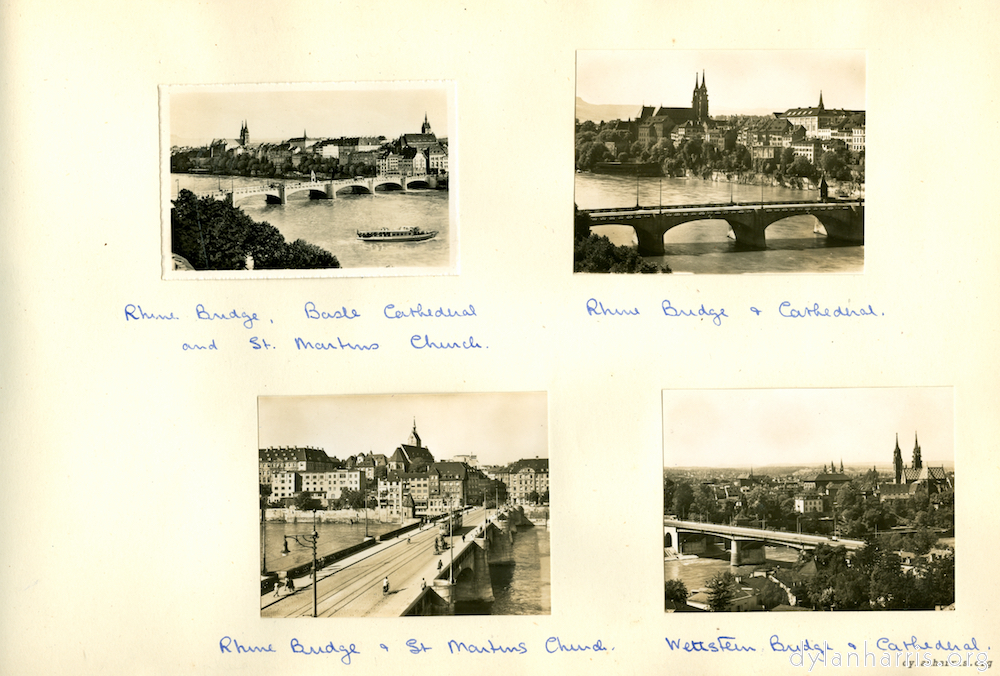 image: Postcards of Basel.