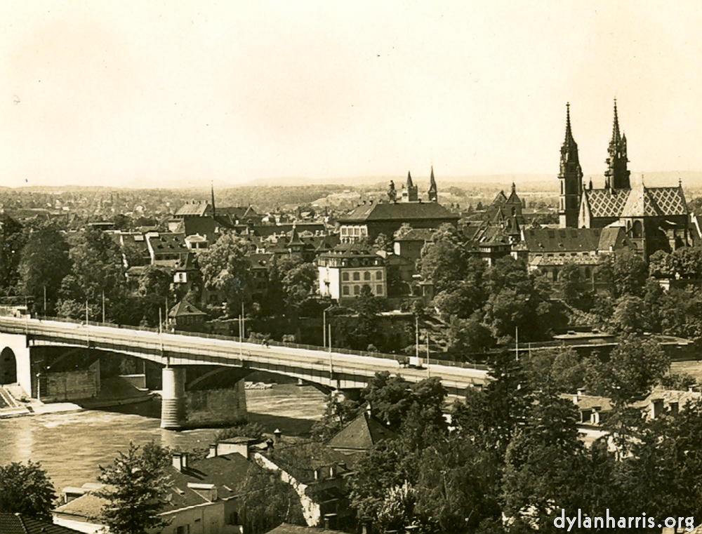 Wettstein Bridge & Cathedral.