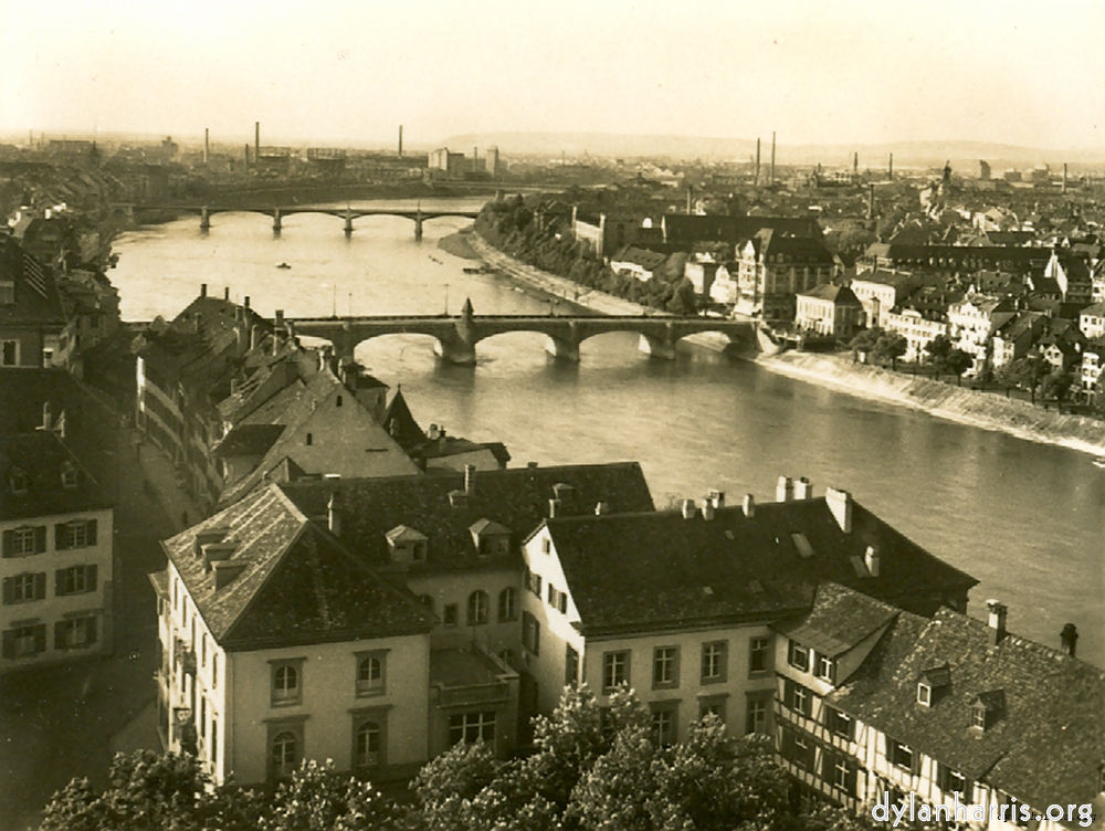 The Rhine through Basel.