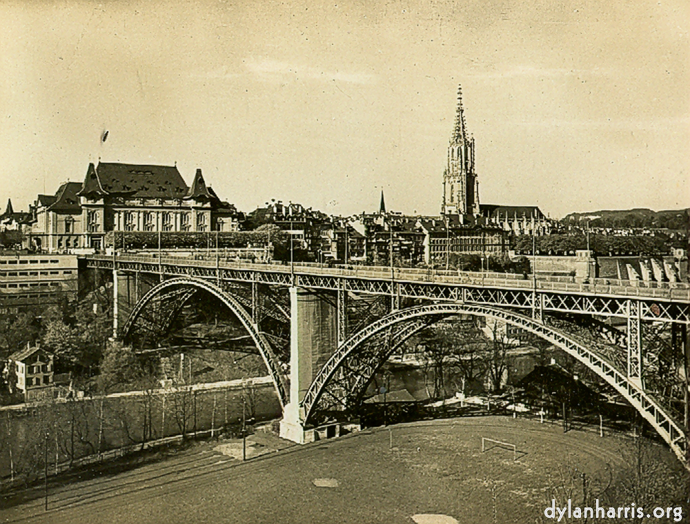 image: Postcard [[ Kirchenfeld Bridge, the Casino & the Cathedral. ]]