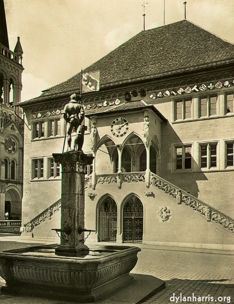 Image: Postcard [[ The City Hall. ]]