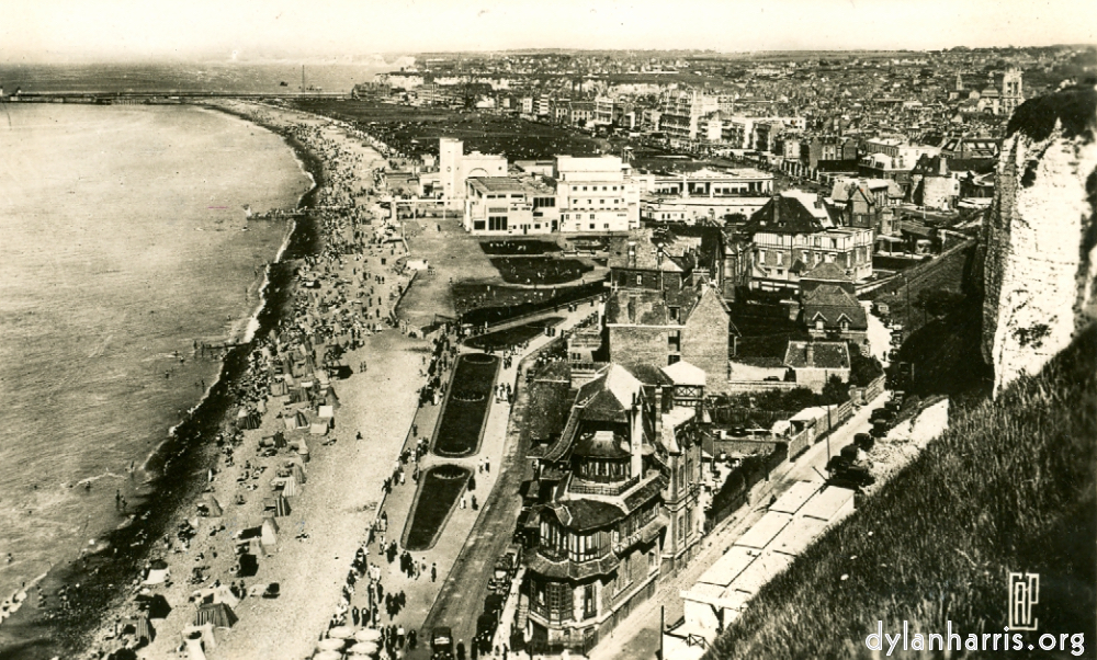 image: Postcard: The Sea Front at Dieppe.