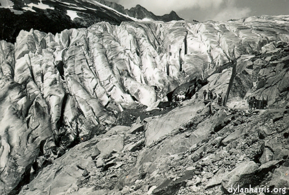 The Rhone Glacier