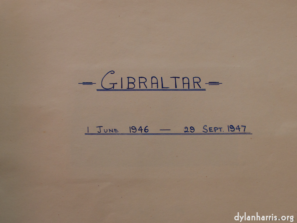 image: Heir ist ‘gibraltar (iii) 1’.