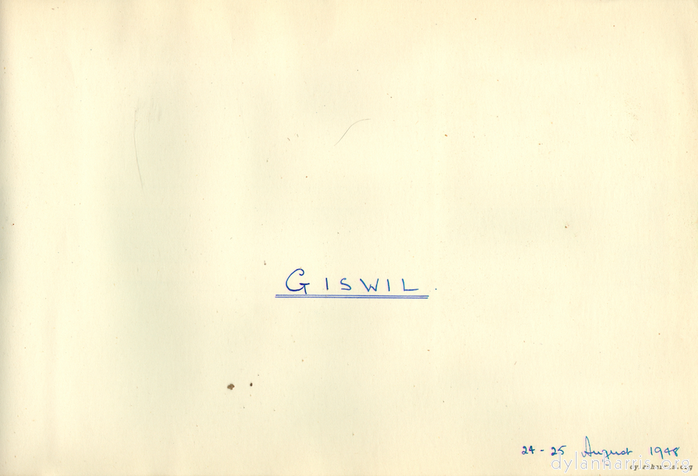 image: Giswil 24-25 August 1948.