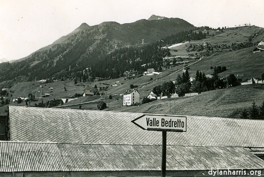 image: The Southern Entrance to the St. Gotthard Pass from Airolo.