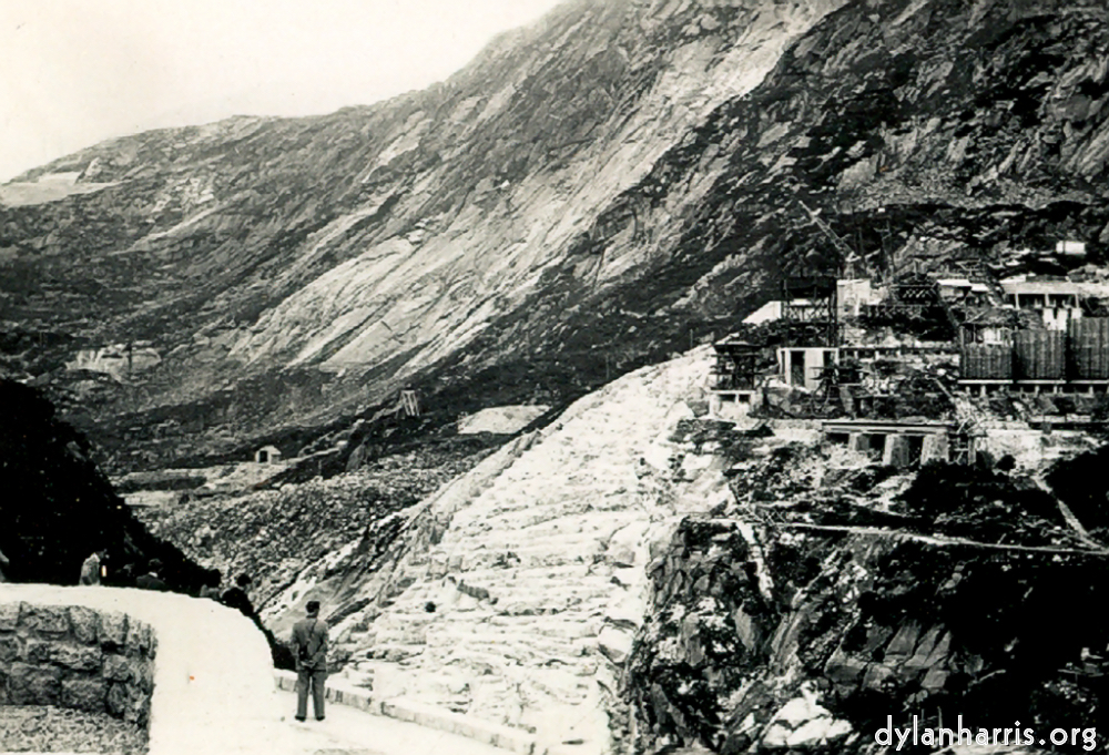 image: The Site and Preparations for the Second Grimsell Dam.
