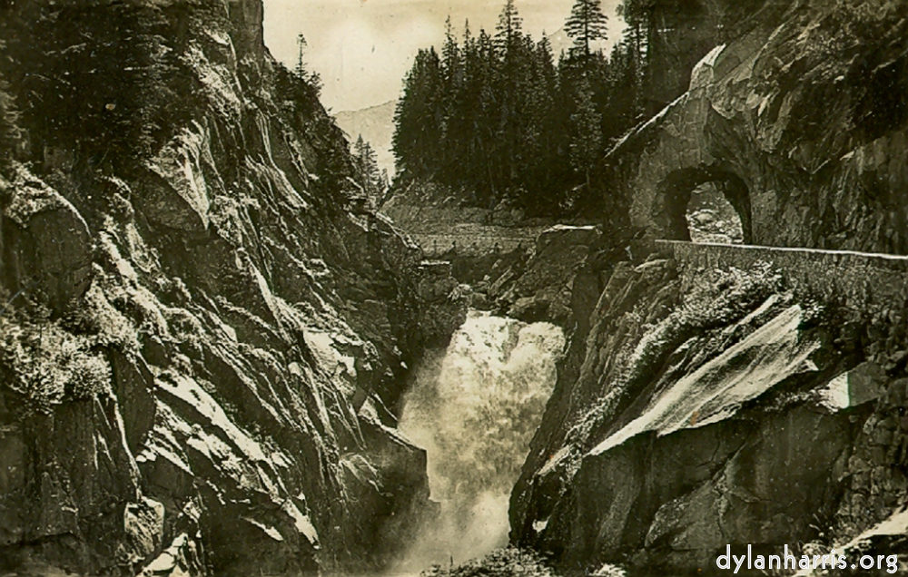 image: Postcard [[ The Handeck Falls. ]]