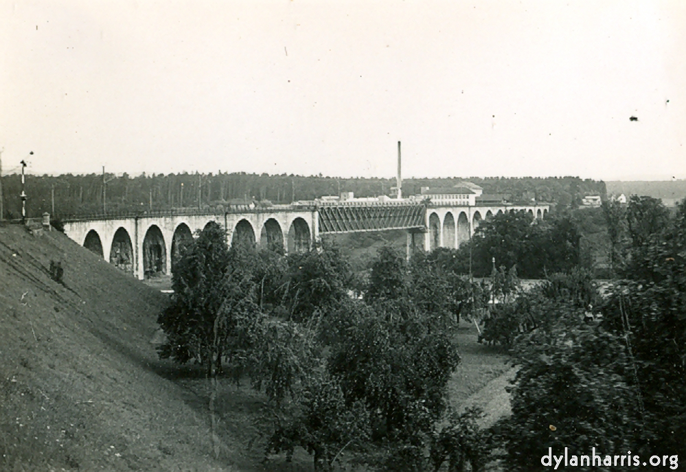 image: Railbridge over Rhine.